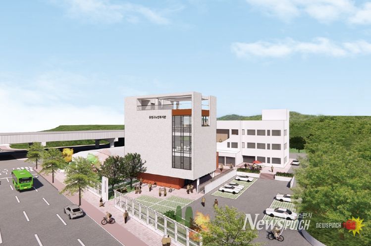 유성구노인복지관 별관 조감도