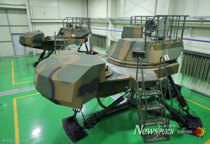 K1 계열 전차 전술모의훈련장비