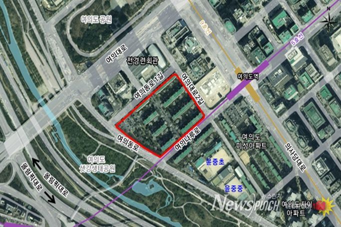 위치도 (영등포구 여의도동 28 일대)