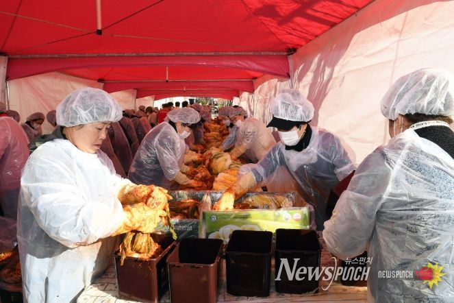 ‘2025년 이웃돕기 김장 나누기 행사’