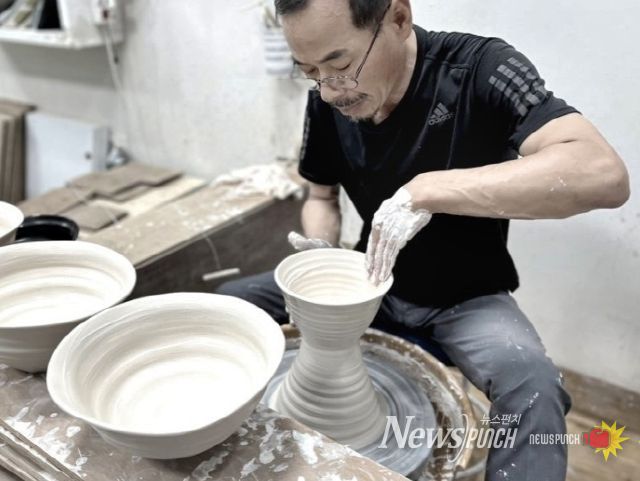 무주 공예공방 김상곤 작가, 도자공예 명장 선정