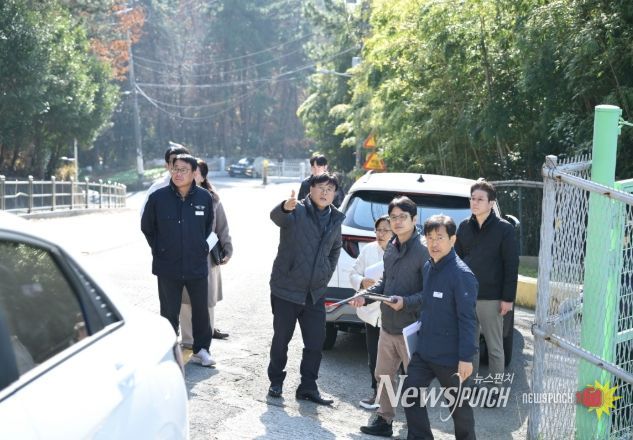 옥포동 공동주택입주자대표회의 회장과의 공감 스케치 현장점검