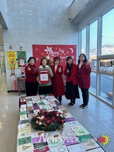 평생학습동아리 젠탱글 카드전시회