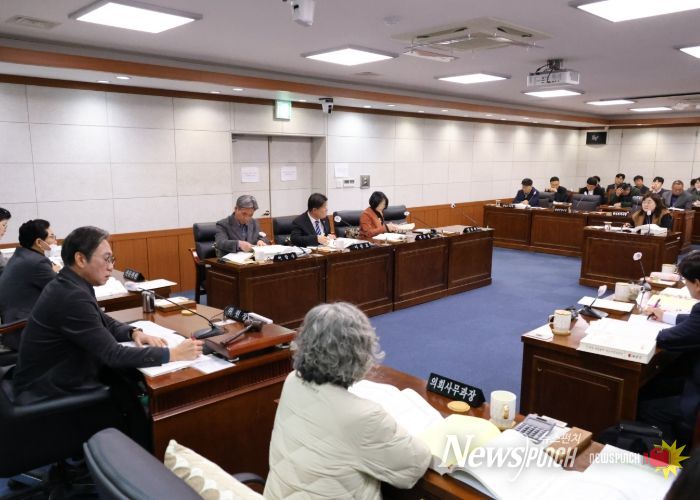 동해시의회, 제357회 제2차 정례회 제10차 예산결산특별위원회