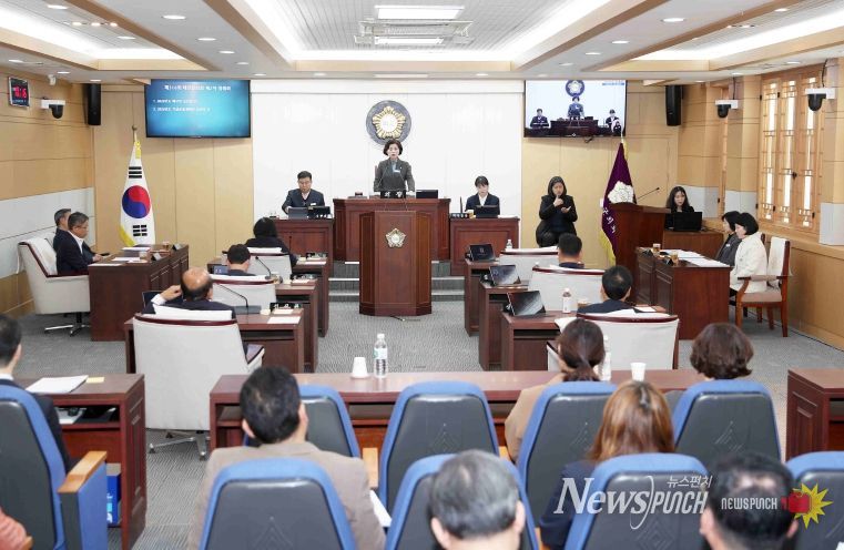 제316회 제2차 정례회 폐회식(본회의장)