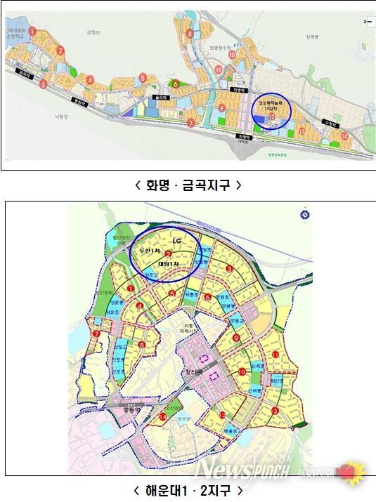 선도지구 선정 구역 위치도