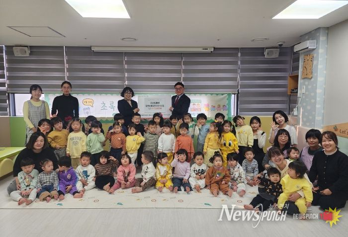 국공립불로대광로제비앙어린이집, 초록나눔아트페어 수익금 전액 인천서구복지재단에 기탁