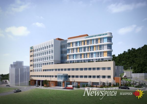 전북권 공공어린이재활의료센터 재활병원-투시도 주경