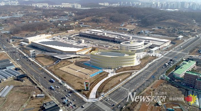 남촌농산물도매시장 전경