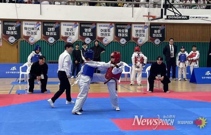 제42회 진주시협회장배 태권도대회’성료