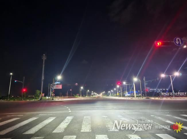 군산시, 가로등 LED 교체로 에너지절감 성공