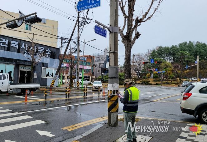 주소정보시설물 일제정비 완료 노후·훼손 시설물 2,202개소 개선