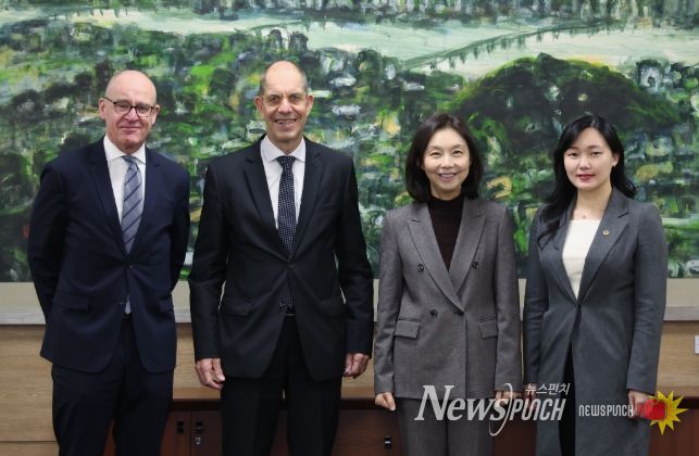 독일 콘라드 아데나워 재단 본부 부총재 접견