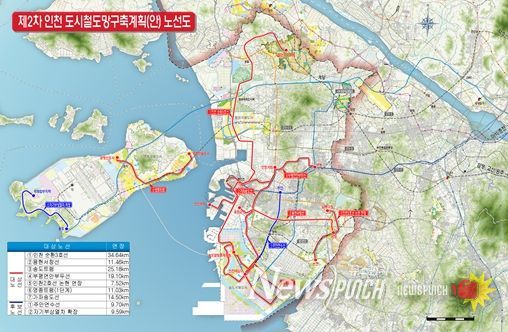 인천 전역 연결하는 도시철도 청사진 본궤도