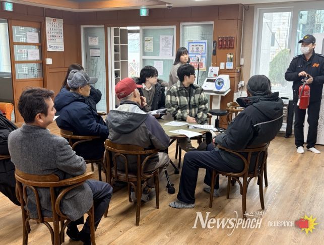 동인천동, 인현전동 경로당과 함께 ‘소방 훈련’