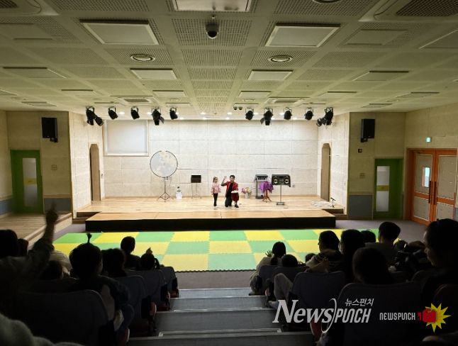 광양시육아종합지원센터, 연말 어린이 마술공연