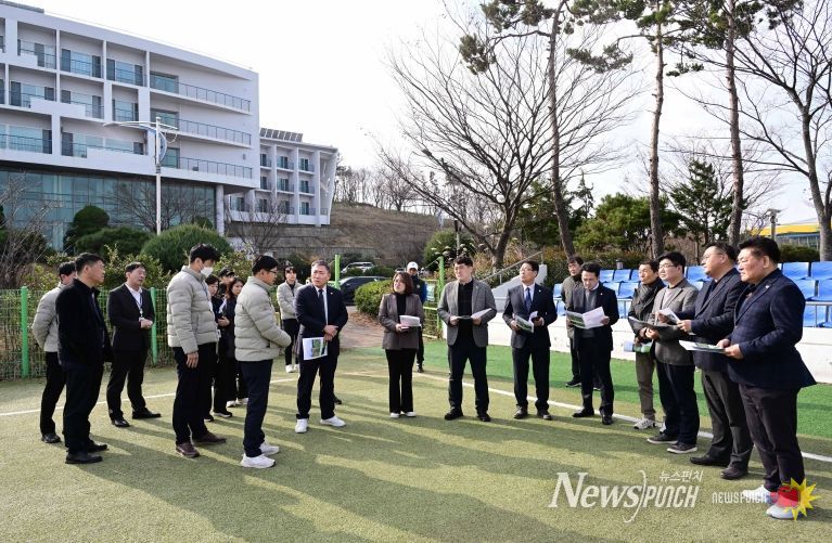 목포시의회 예산결산특별위원회, 2026년도 예산안 심사 위해 주요 사업 현장 점검 실시