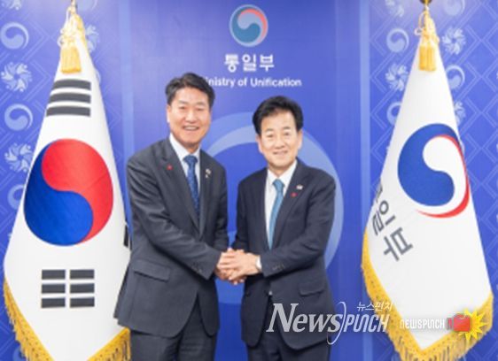 '준비된 평화경제특구 후보지’통일부 찾아 현안 건의