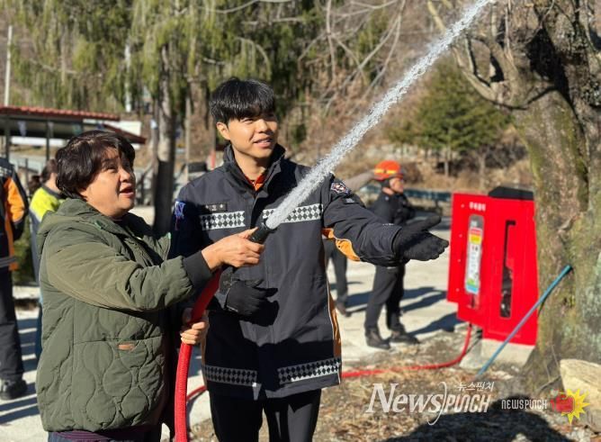 완주소방서, 동상면 은천마을 비상소화장치 신규 설치… 주민 초기대응 능력 강화