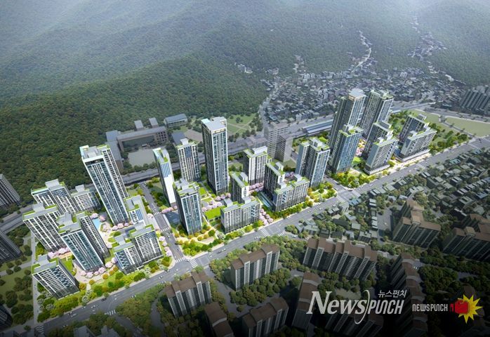 조감도(참고자료로서 통합심의 조치계획 수립 및 인허가 과정 등에서 조정될 수 있음)