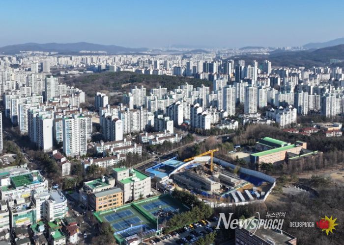 분당 노후계획도시 전경