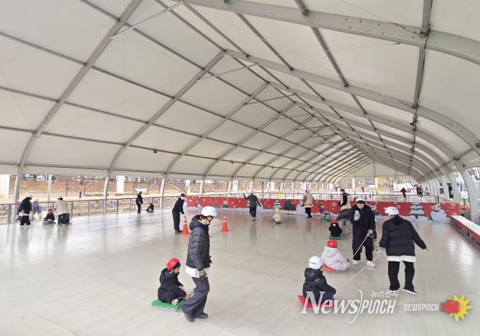 팔거천 야외케이트장 개장