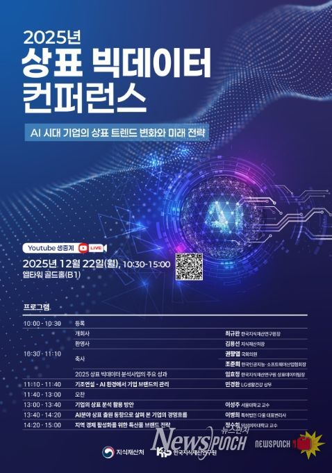 2025년 상표 빅데이터 학술회의 포스터
