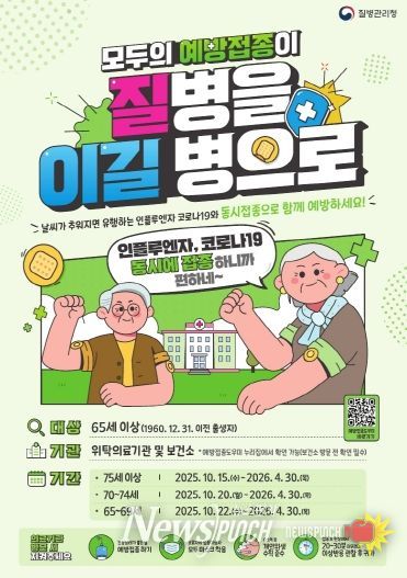 인플루엔자코로나동시접종권장