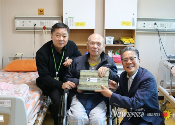 경기북부보훈지청, 연말계기 국가보훈부 장관 명의 위문 실시