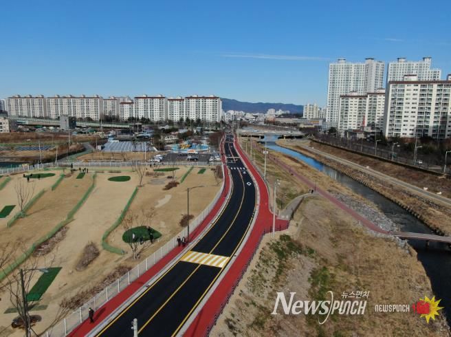경산시, 도시계획도로 개통으로 정주 여건 대폭 개선