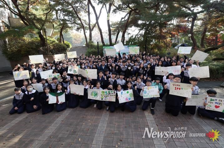 2025 화랑초 나무심기행사