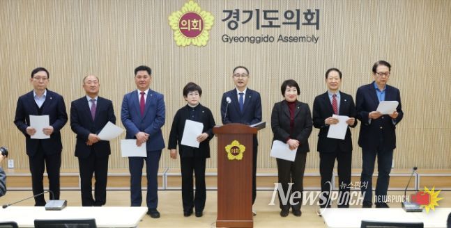 경기도의회 용인지역 도의원들, 용인 반도체 클러스터 흔들기 즉각 중단-정부는 명확한 입장 표명하라