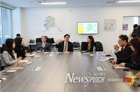 돈 영 알래스카 항만(구 앵커리지 항만) 시찰