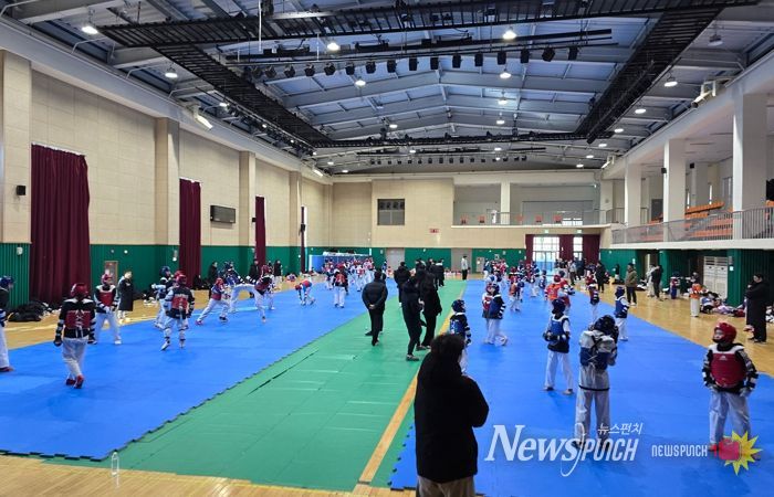 정선군, 태권도 ‘정선 와와 겨루기’ 초·중 동계 전지훈련 개최 ‘전국 14개 시도 400명 참가’
