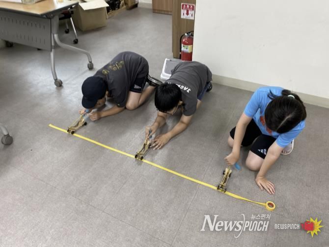 지난해 용산구 생활과학교실 수업 모습