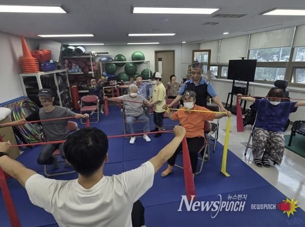 지난해 장애인 뉴스포츠 교실 운영 사진
