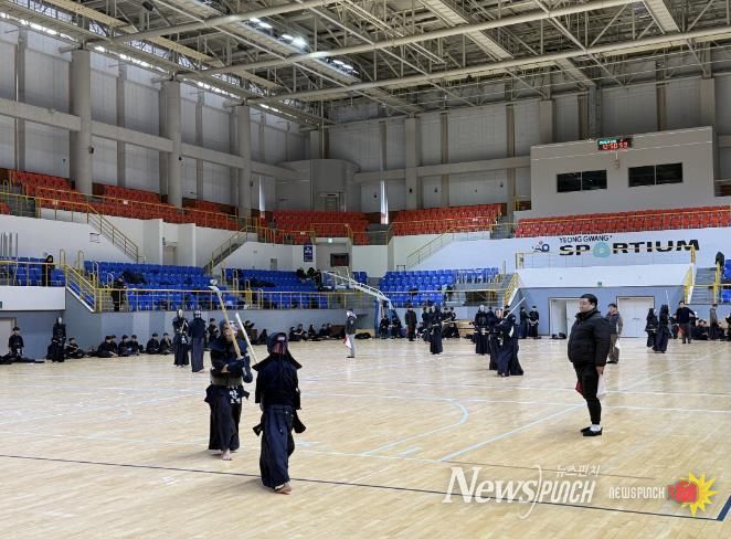 영광군, 전국 중·고교 검도 스토브리그 성황