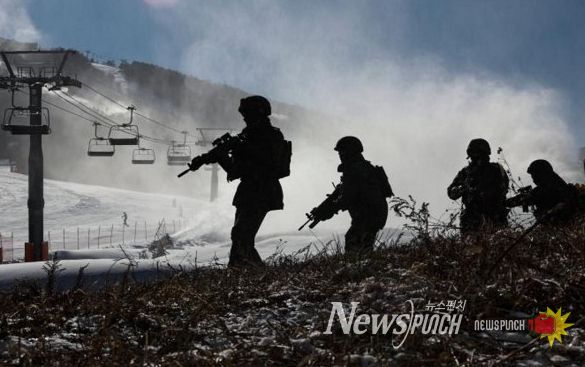 영월군 육군 제36보병사단, 혹한기 전술훈련