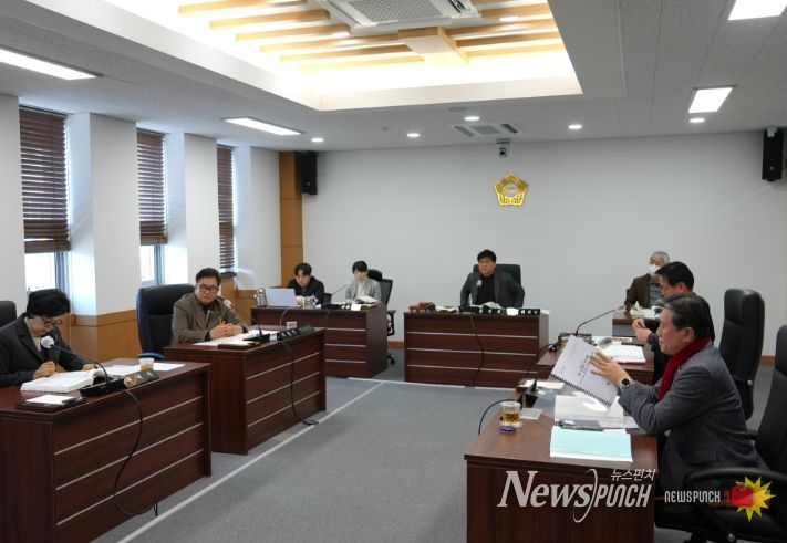 영천시의회 산업건설위원회, 2026년도 주요업무보고