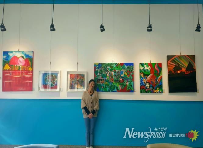 남부도서관은 '2월 문화수북데이'를 맞아 오는 26일까지 1층 갤러리에서 이령 작가의 그림 작품을전시한다