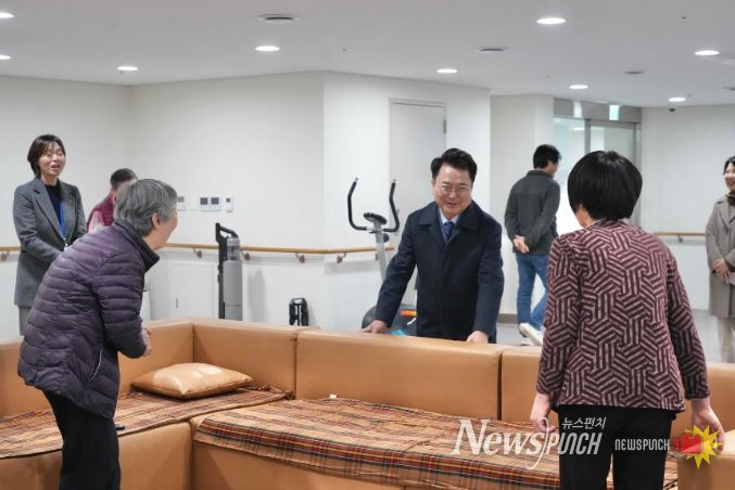 육동한 시장 복지시설 위문_노인의료복지시설