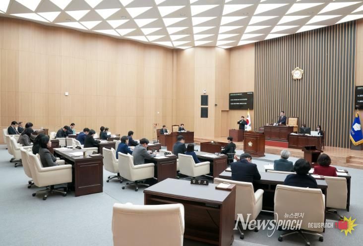 제347회 춘천시의회 임시회 폐회