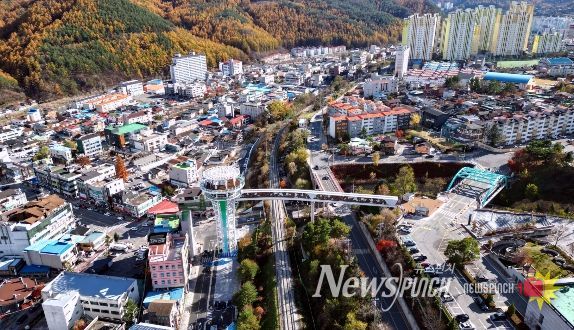태백시, 눈축제 기간 타워브릿지 이용객 급증
