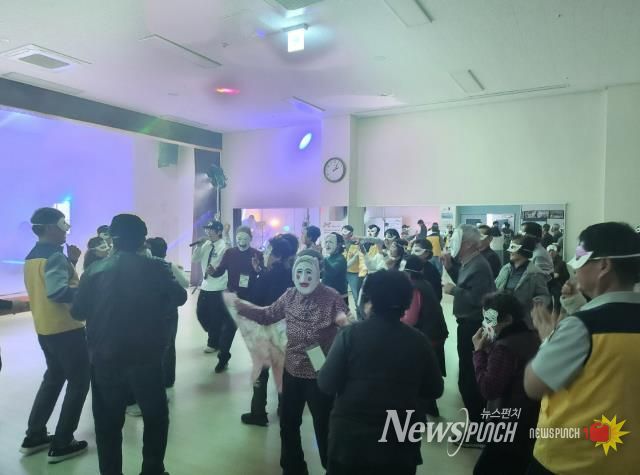 도계노인복지관, 전통한마당 가면놀이