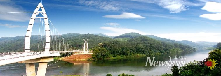 죽곡면 대황강 출렁다리