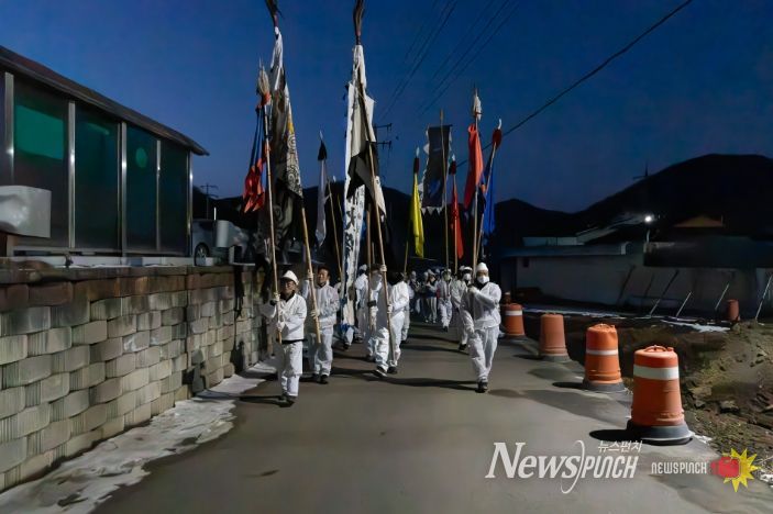 지난해 정산송학리 동화제 개최 모습