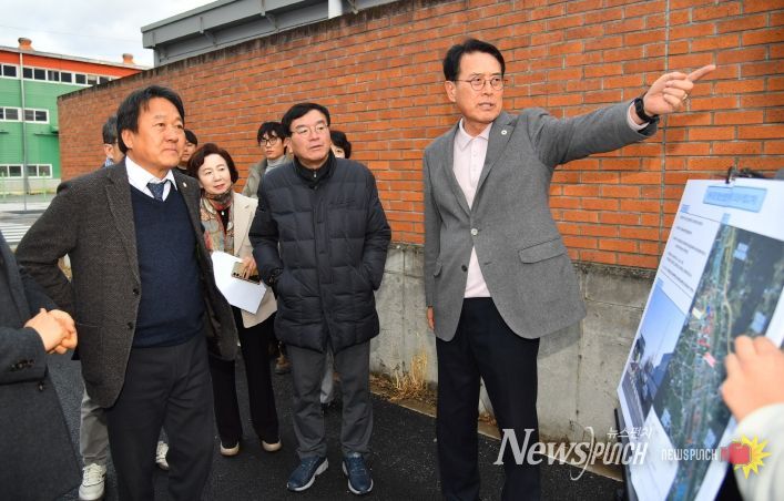울주군, 상북 길천일반산업단지 노상주차장 준공
