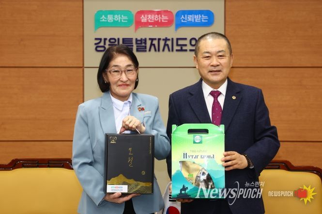 몽골 튜브도의회 대표단 방문