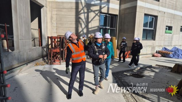 해빙기 맞이 공동주택 건설현장 3개소 현장 점검(중앙하이츠)