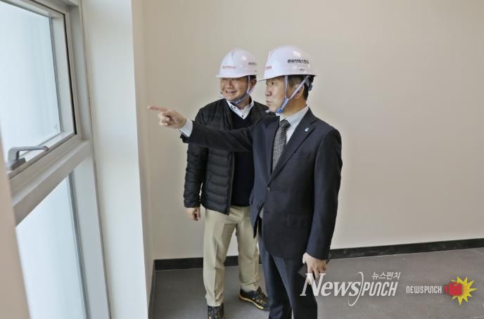 수원시 권선구, 서둔동 신청사 현장 마무리 점검